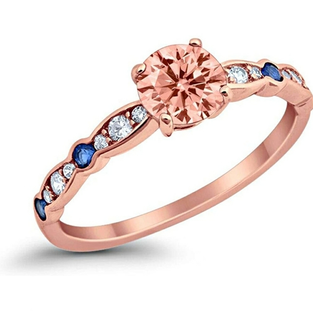 ❌️SOLD❌️ Stunning Rose gold + Morganite ring